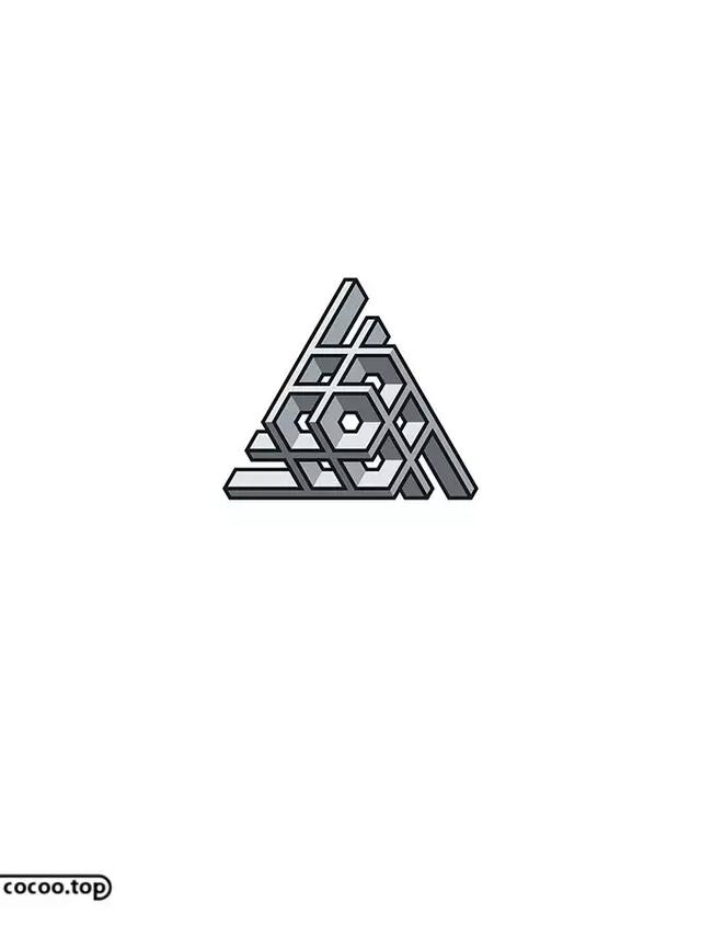 三角形logo设计
