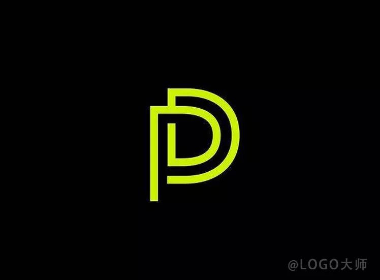 字母D的logo设计
