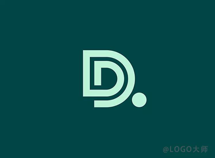 字母D的logo设计