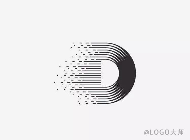 字母D的logo设计