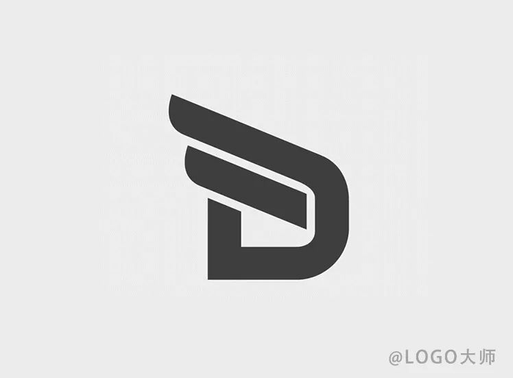 字母D的logo设计