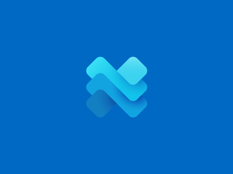 渐变logo标志设计