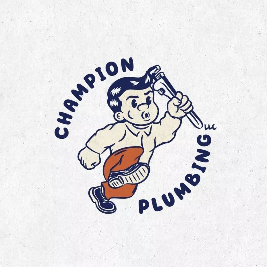 卡通logo标志设计