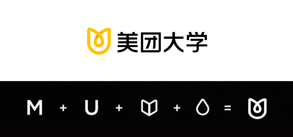 美团大学logo设计欣赏
