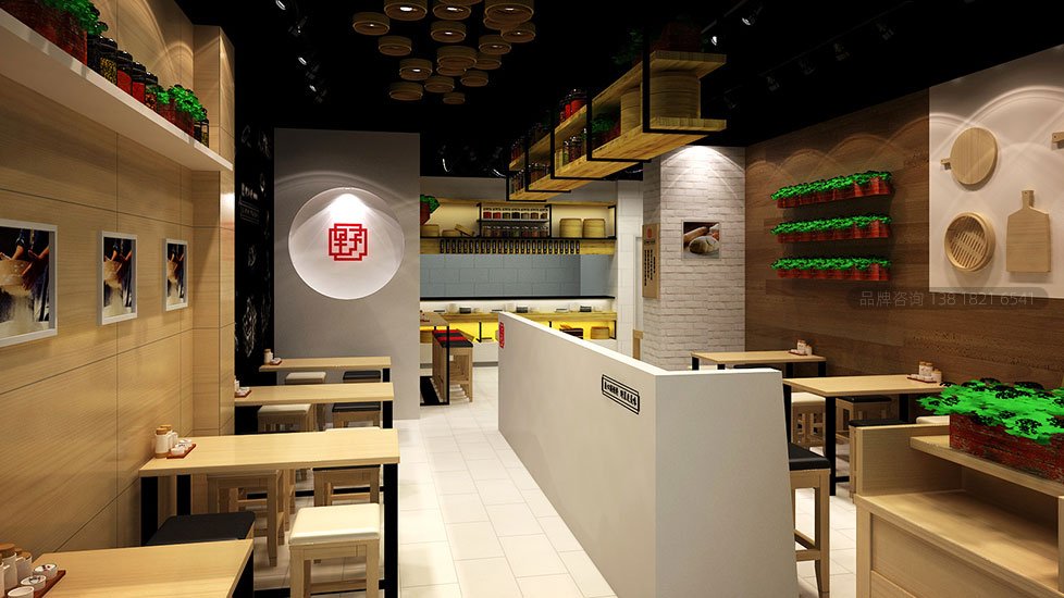 餐饮连锁店品牌SI空间策划