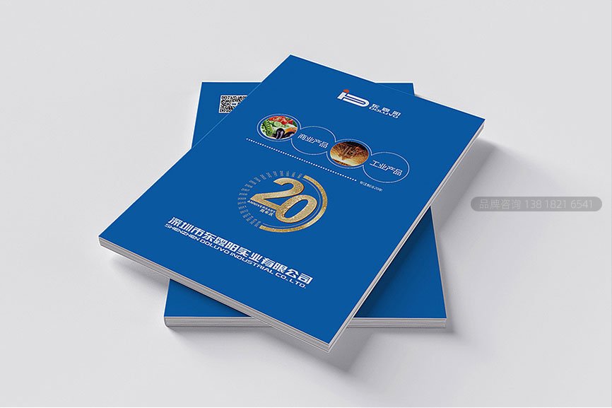 实业公司成立二十周年画册设计
